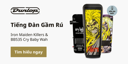 Jim Dunlop Iron Maiden Killers & BB535 Cry Baby Wah | Swee Lee Vietnam