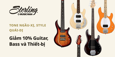 Sterling by Music Man Giảm 10% | Swee Lee Vietnam