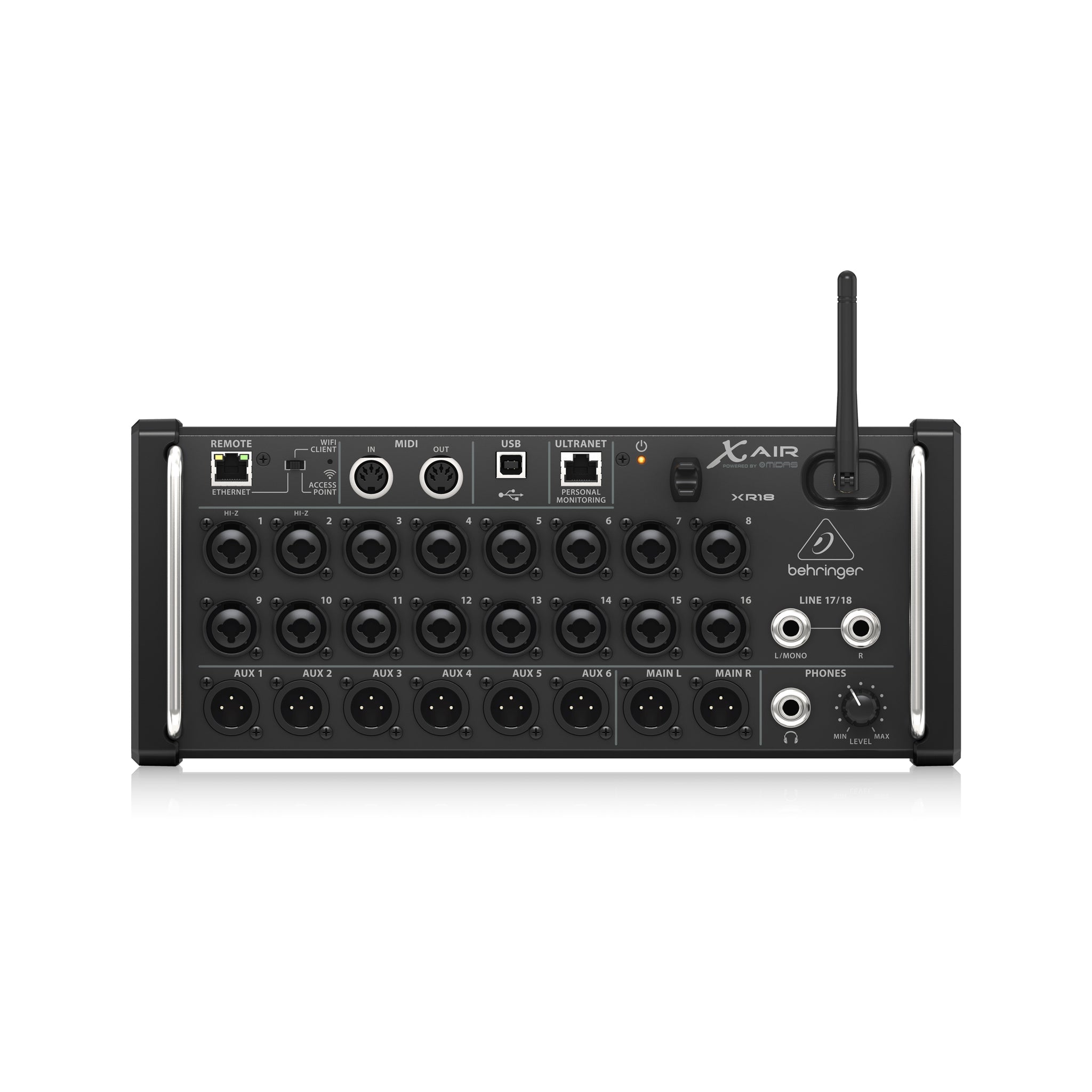Behringer XR18 X Air 18-Channel Tablet-Controlled Digital Mixer - UK Plug