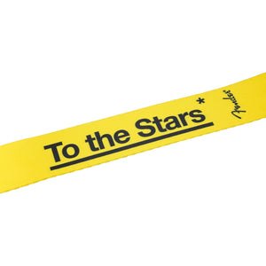 Fender Tom DeLonge To The Stars Guitar Strap, Graffiti Yellow