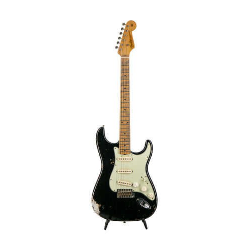 Fender Custom Shop Greg Fessler Masterbuilt 1959 Stratocaster Relic, Maple FB, Black