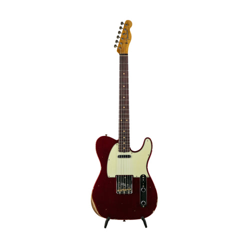 Fender Custom Shop Limited Edition 60s Telecaster Relic Electric Guitar, Aged Candy Apple Red