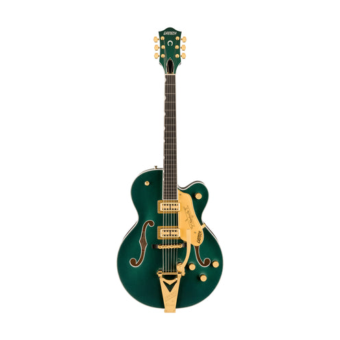 Gretsch Nashville Hollowbody Electric Guitar, Ebony FB, Cadillac Green
