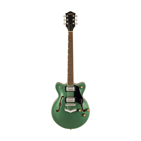 Gretsch G2655 Streamliner Center Block Jr. Double-Cut Electric Guitar w/V-Stoptail, Steel Olive