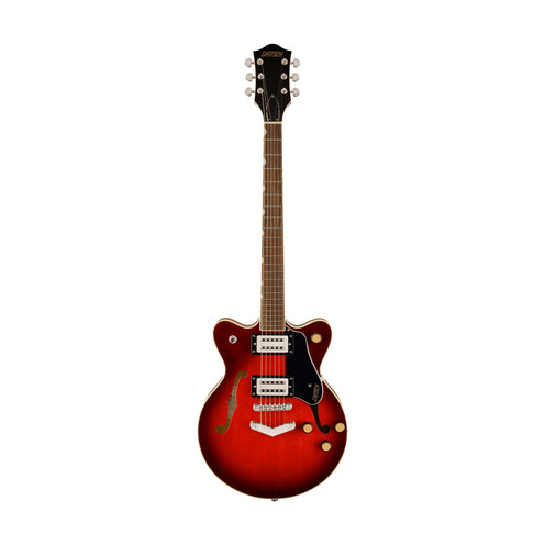 Gretsch G2655 Streamliner Center Block Jr. Double-Cut Electric Guitar w/V-Stoptail, Claret Burst