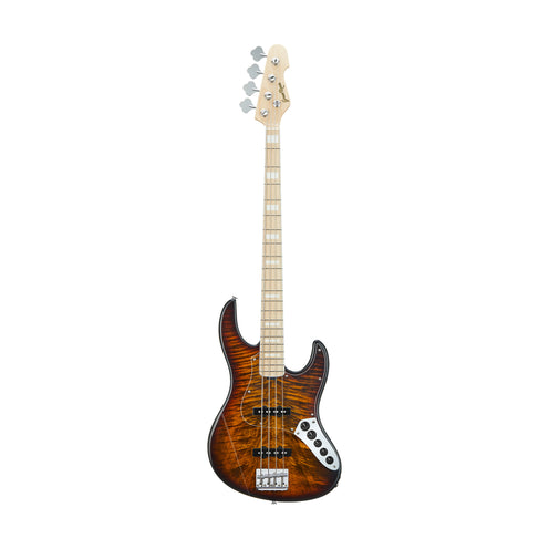 GrassRoots G-AMAZE-FM-TBSB Electric Guitar, Tobacco Sunburst