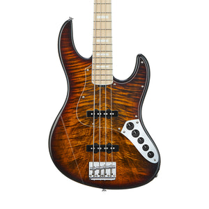 GrassRoots G-AMAZE-FM-TBSB Electric Guitar, Tobacco Sunburst