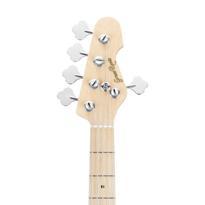 GrassRoots G-AMAZE-GCB5-NDBS Electric Guitar, Natural Dark Blue Burst