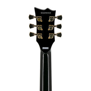 GrassRoots G-ECLIPSE-CTM-FM-TGESB Electric Guitar, Tiger Eye Sunburst w/Brown Pearl Black