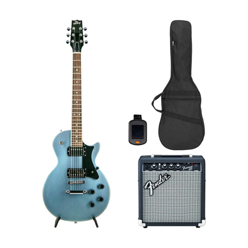 Heritage Ascent Collection H-150 Electric Guitar Bundle, Pelham Blue (VN Exclusive)