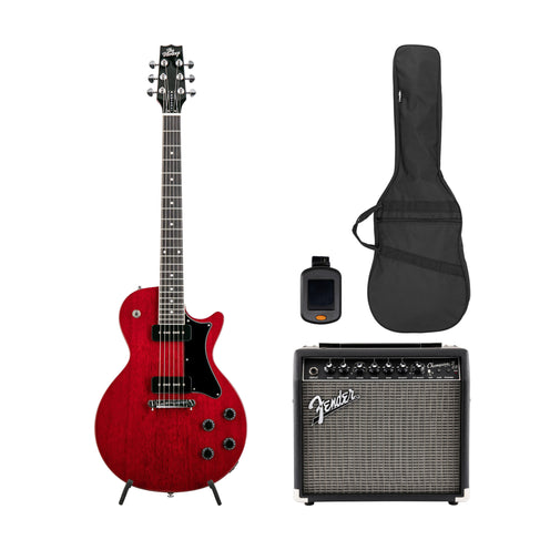 Heritage Ascent+ Collection H-137 Electric Guitar Bundle, Cherry (VN Exclusive)