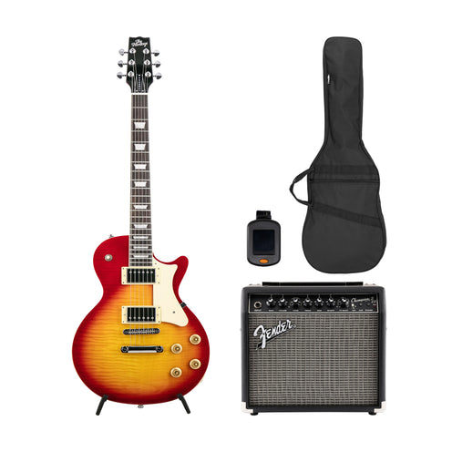 Heritage Ascent+ Collection H-150 Electric Guitar Bundle, Cherry Sunburst (VN Exclusive)