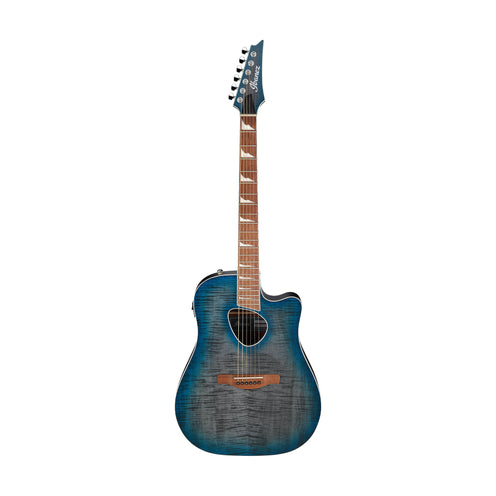Ibanez Altstar ALT30FM-BDB Acoustic-Electric Guitar, Blue Doom Burst High Gloss