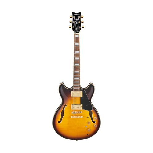 Ibanez JSM10EM John Scofield Signature Electric Guitar, Two-Tone Burst
