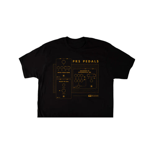 PRS Pedal Tee, Black, Small