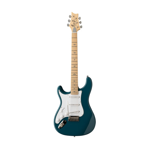 PRS SE Silver Sky Left-Handed Electric Guitar w/Bag, Maple FB, Nylon Blue