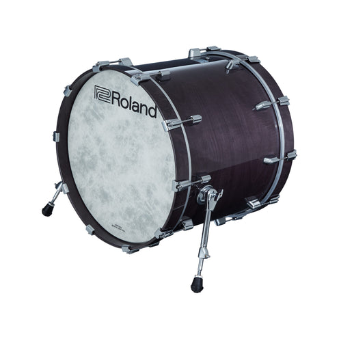 Roland KD-222 Full-Size V-Drum Acoustic Design Kick Drum Pad, Gloss Ebony