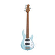 Sterling by Music Man Ray35 HH 5-String Electric Bass Guitar, Daphne Blue