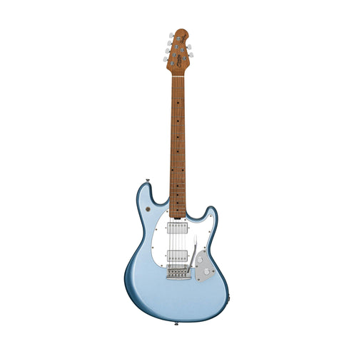 Sterling by Music Man SR50 Stingray Electric Guitar, Firemist Silver