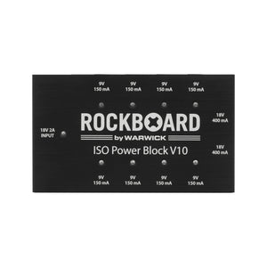 Rockboard by Warwick ISO Power Block V10 Multi Power Supply