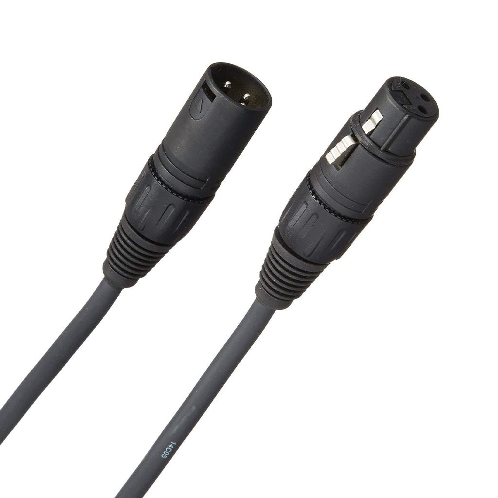 D'Addario PW-CMIC-25 Classic Microphone Cable, XLR Male to XLR Female, 25 feet