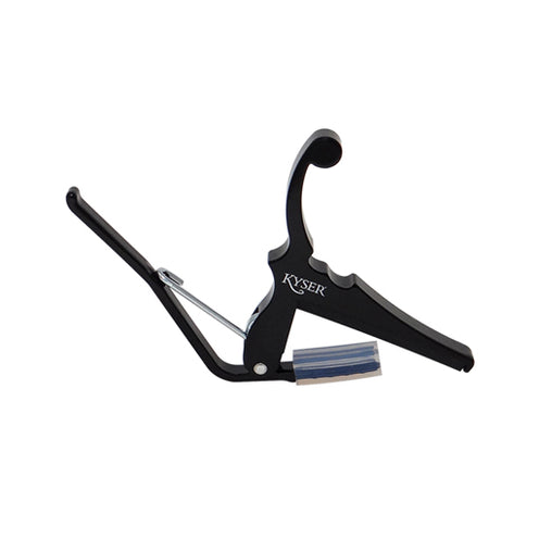 Kyser KGEBA  Quick Change Electric Guitar Capo, Black