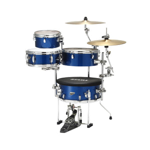 TAMA CJB46C-ISP Cocktail-JAM 4-Piece Drum Kit, Indigo Sparkle