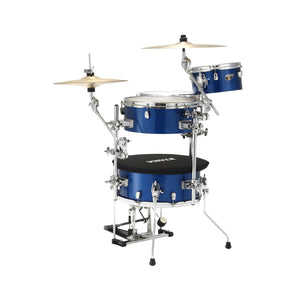 TAMA CJB46C-ISP Cocktail-JAM 4-Piece Drum Kit, Indigo Sparkle