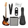 Squier Classic Vibe Jaguar Bass Bundle, 3-Tone Sunburst