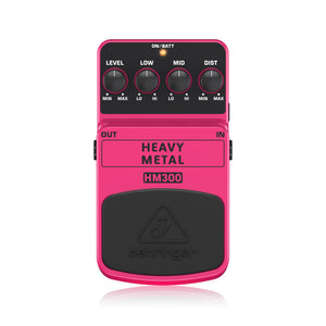 Behringer HM300 Heavy Metal Distortion Guitar Effects Pedal