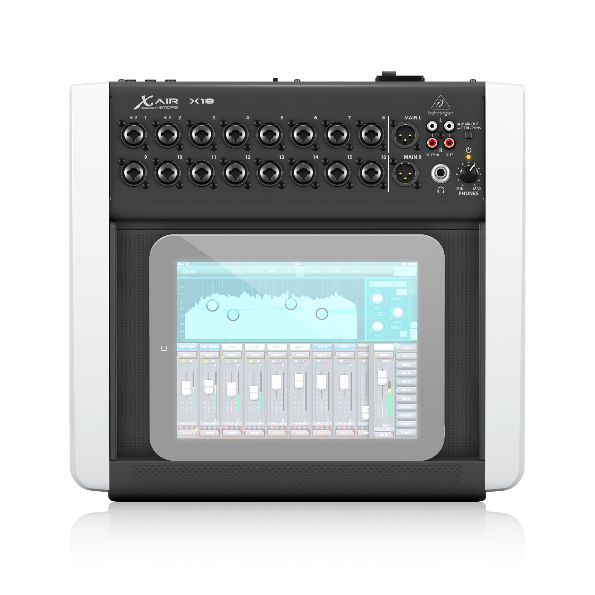 Behringer X18 X Air 18-Channel Tablet-Controlled Digital Mixer