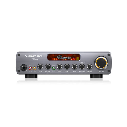 Bugera BV1001T Veyron Tube 2000W Tube Hybrid Bass Amplifier Head