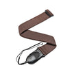 D'Addario 50mm Acoustic Quick Release Guitar Strap Lock, Brown