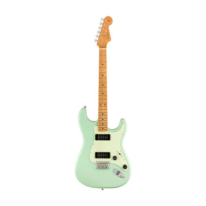 Fender Noventa Stratocaster Electric Guitar, Maple FB, Surf Green