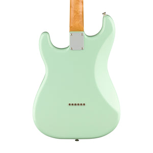 Fender Noventa Stratocaster Electric Guitar, Maple FB, Surf Green