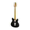 Fender Starcaster Bass Guitar, Maple FB, Black