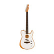Fender Acoustasonic Player Telecaster Electric Guitar, Arctic White