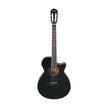 Ibanez AEG8TNE-BKF Classical Thinline Guitar w/Electronics, Black Flat