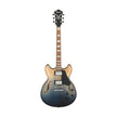 Ibanez AS73FM-TIF Semi-Hollow Electric Guitar, Transparent Indigo Fade