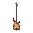 Ibanez SRH500F-NNF Electric Bass Guitar, Natural Browned Burst Flat