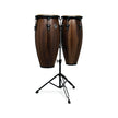 Latin Percussion LPA646-SW 10&11inch Aspire Jamjuree Wood Conga Set w/Double Stand