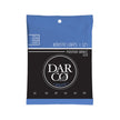 Martin Darco 80/20 Acoustic Guitar Strings, Light, Pack of 6
