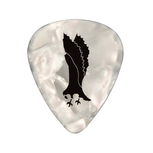 PRS Celluloid Guitar Picks, White Pearloid, Medium, Pack of 12