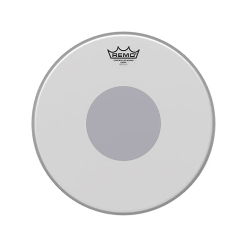 Remo CS-0114-10 14inch Controlled Sound Coated Black Dot Bottom Batter Drum Head