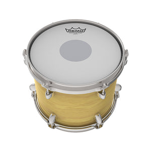 Remo CS-0114-10 14inch Controlled Sound Coated Black Dot Bottom Batter Drum Head