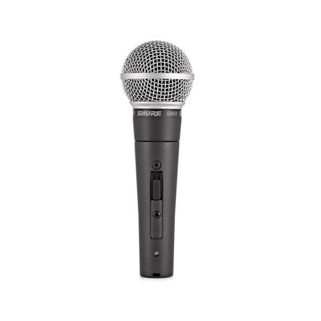 Shure SM58S Cardioid Dynamic Vocal Microphone with On/Off Switch