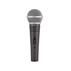 Shure SM58S Cardioid Dynamic Vocal Microphone with On/Off Switch