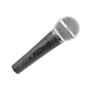 Shure SM58S Cardioid Dynamic Vocal Microphone with On/Off Switch