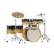 TAMA CL72SP-GLP Superstar Classic Maple 7-Piece Drum Shell Kit, Gloss Lacebark Pine Fade
