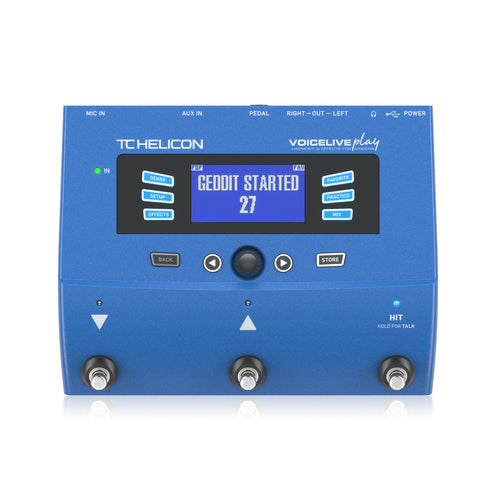 TC-Helicon VoiceLive Play Vocal Effects Pedal